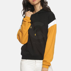 Las mejores sudaderas con capucha de mujer de moda Slim Fit con cuello con capucha Jersey cómodo para uso en invierno al aire libre MOQ bajo - Product Image 1