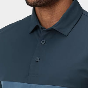 Polo de Golf elástico de alta calidad de lujo de verano 2024 al por mayor, Polo de manga corta para hombre (verificado por PayPal) - Product Image 3