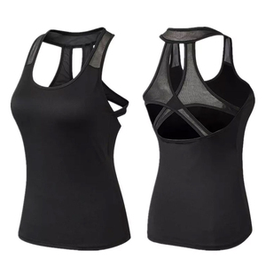 Nuevo diseño de impresión personalizada al por mayor de algodón gimnasio mujeres camisetas sin mangas camiseta de colores sólidos mujeres cuello redondo verano camiseta sin mangas - Product Image 6