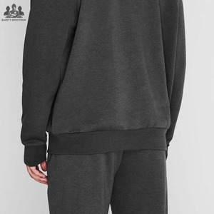 Sweat-shirts à capuche d'hiver pour hommes en gros, 100 % coton, tricoté uni, coupe régulière, manches classiques, vêtements de sport décontractés et respirants - Product Image 4