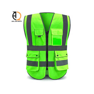 Chaleco de Seguridad de Alta Visibilidad con Logotipo Personalizado, Chaleco de Trabajo de Construcción, Chaqueta de Seguridad de Alta Visibilidad - Product Image 5