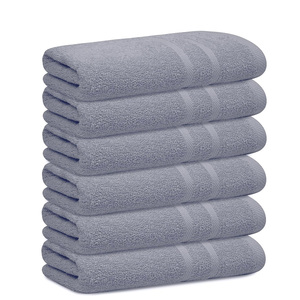Serviette de bain à usage domestique d'hôtel Premium coton doux absorbant serviette de salle de bain à séchage rapide pour ménage Spa Gym hôtel Resort approvisionnement - Product Image 4