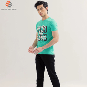 Camiseta de Secado Rápido para Hombre, al Por Mayor, Económica, Deportiva, Informal, de Moda, Mezcla de Algodón de Alta Calidad, Superventas - Product Image 5