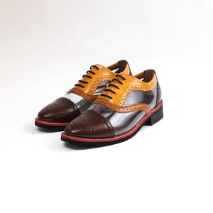 Zapatos de Vestir Elegantes y de Lujo para Hombre, con Punta, Ligeros, de Cuero Sintético Italiano, Sin Cuero, con Aumento de Altura, Planos, Impermeables, para Verano - Product Image 1