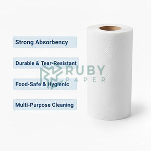 Serviettes en papier de cuisine hygiéniques et sans danger pour les aliments, idéales pour la viande, les légumes et la cuisson, parfaites pour les cuisines commerciales et les fournitures de traiteur - Product Image 6
