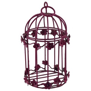 Elegante jaula de pájaros de Metal, casa de pájaros colgante moderna, jaula de pájaros de hierro duradera para interiores y exteriores para uso en jardín y balcón - Product Image 6