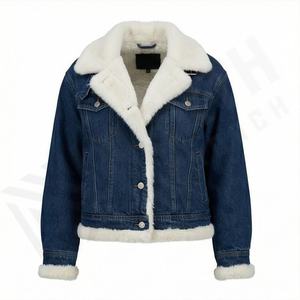 Nouvelle veste en jean tendance pour homme, manches longues, poches avant, couleur personnalisée OEM, manteau de mode, hiver, haute qualité - Product Image 1
