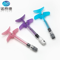 Borosilicate 1ml de long Luer Lock étanche au gaz stérile bouchon inviolable seringue préremplie en verre pour embellir