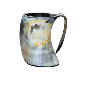 Premium Viking Horn <b>Mug</b> Ideal Gift <b>for</b> <b>Men</b>,Wholesale Available Groomsmen & Collectors Gift. - Product Image 1