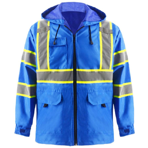 KATBROS INDUSTRY High Visibility Reflective Waterproof <b>Winter</b> Safety Working Jacket for Construction <b>Workwear</b> Custom Design - Product Image 1