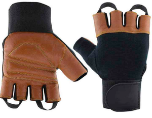 Guantes Deportivos Unisex de Cuero para Levantamiento de Pesas, Gimnasio, Entrenamiento y Culturismo, para Ejercicio al Aire Libre - Product Image 1