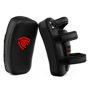 Coussinets d'entraînement de kickboxing et d'arts martiaux avec logo personnalisé de haute qualité Coups de pied et coussinets de boxe en cuir en gros - Product Image 1