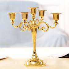 Metal Candle Holders Candle Stand Wedding Decoration Candelabra Centerpiece <b>Candlestick</b> <b>Silver</b>/Gold - Product Image 4
