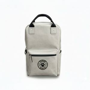 Minimalist Stylish <b>Vegan</b> Kraftpaper Laptop <b>Backpack</b> Anti-Theft Waterproof Polyester Students Professionals Travelers Campers - Product Image 3