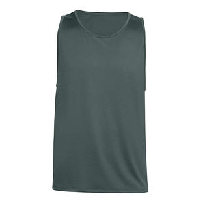Camiseta sin mangas de gimnasio de color sólido para hombre, chaleco deportivo sin mangas, camisa muscular de secado rápido, ropa deportiva para entrenamiento - Product Image 6