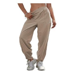 Pantalones Casuales de Mujer, Corte Recto, 100% Algodón, Colección de Verano Más Vendida, Servicio OEM, Precio Directo de Fábrica - Product Image 5