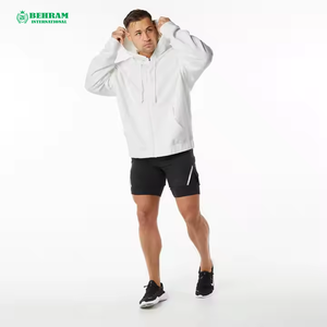 Sweat à capuche zippé unisexe de qualité supérieure, coupe classique, 100 % coton molletonné French Terry, séchage rapide, respirant, imprimé, pour l'hiver - Product Image 6
