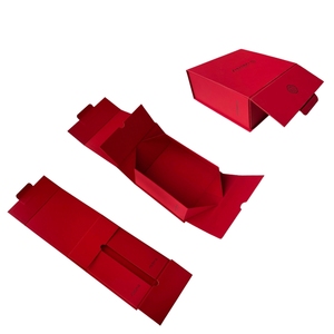 Vouwbare, inklapbare, magnetische, stevige papieren verpakking cadeaudoos voor cosmeticasetverpakkingen, supplementendozen - Product Image 1