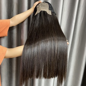 วิกผมแท้คุณภาพสูง ซุปเปอร์ดับเบิ้ลดรอน 2x6 ลูกไม้ปิดผมทรงบ๊อบ ผมตรงธรรมชาติเวียดนาม - Product Image 3