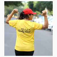 T-shirts promotionnels personnalisés avec broderie de logo, grandes tailles, design unique, 100% coton molletonné, Bangladesh, pour une image de marque optimale