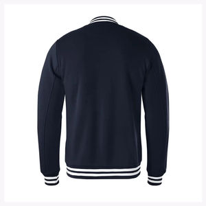 Blouson universitaire personnalisé OEM avec logo, patchs en chenille, broderie, blousons de baseball et de pilote, service OEM - Product Image 4
