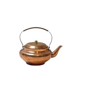 Heavy duty Copper metal tea <b>kettle</b> ergonomic handle heat resistant <b>fast</b> <b>boiling</b> suitable for home office and kitchen - Product Image 2