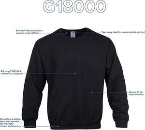 Sudaderas Casuales de Manga Larga Bordadas para Hombre, Color Sólido, 100% Algodón, Felpa, Logotipo Personalizado, MOQ 20 Piezas, Servicio OEM - Product Image 2