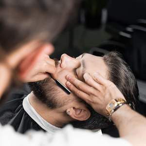 Kit de rasoir droit pour hommes pour le rasage pour les barbiers et les amateurs de rasage - Product Image 6