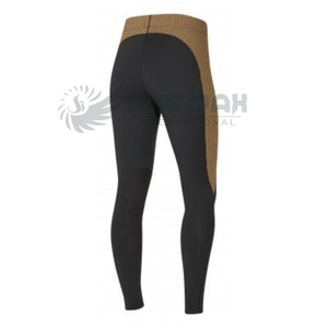 เลกกิ้งสำหรับผู้หญิงดีไซน์เอวสูงสวมใส่สบายระบายอากาศได้ดียืดได้สี่ทางพร้อมที่จับที่นั่งซิลิโคน - Product Image 3