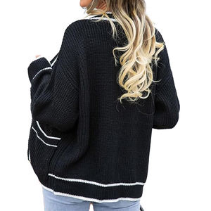 เสื้อสเวตเตอร์ถักคาร์ดิแกนปักสีแบบกำหนดเองสำหรับเสื้อสเวตเตอร์สมาคมวิทยาลัยสำหรับทุกเพศ - Product Image 3