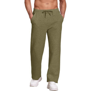 Pantalones Deportivos Informales para Hombre, Pantalones Deportivos de Algodón y Poliéster con Múltiples Bolsillos, Chándal Personalizado OEM, Lavado - Product Image 1