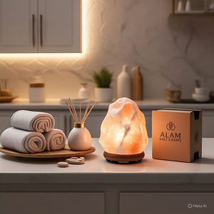 GMP Verified Natural Himalayan Salt <b>Lamp</b> <b>Electric</b> Cord Bulb Organic Material Complete Packagebest selling 2-3 kgs size - Product Image 5