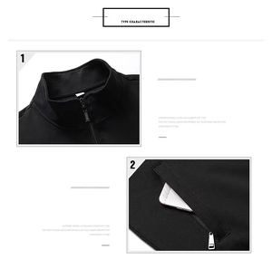 ชุดวอร์มผู้ชายไซส์ใหญ่ ระบายอากาศได้ดี น้ำหนักเบา ลายพิมพ์/สีพื้น ชุดกีฬาฤดูใบไม้ร่วง 5XL ชุดสามชิ้น ชุดลำลองสำหรับวิ่งออกกำลังกาย - Product Image 6