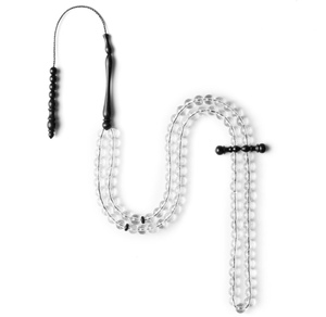 หินลูกประคำ33เม็ดสีเทอร์คอยส์มุสลิมสีฟ้าครามแทสเบีย - Product Image 3