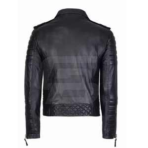 Chaqueta de cuero de invierno para hombre popular con material de diseño de cremallera de cuero PU de alta calidad-Moda al por mayor - Product Image 2