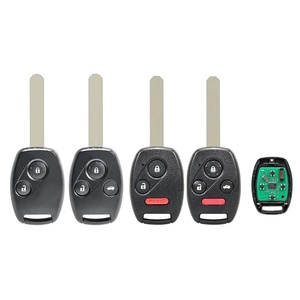 3 nút từ xa Vỏ chìa khóa xe thay thế 313.8MHz id46 với pcf7961a cho cho Honda Jazz phù hợp với CRV crz cái nhìn sâu sắc Accord crosstour - Product Image 2