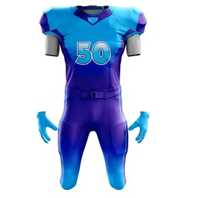 El último diseño, la mejor calidad, uniforme de fútbol americano, alta calidad, transpirable, tendencia superior con mangas cortas, precio al por mayor - Product Image 4