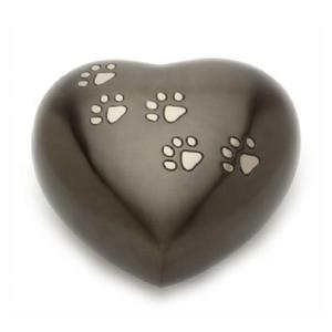 Urna Funeraria en Forma de Corazón con Acabado de Mármol, Urna de Resina Metálica con Acabado de Corazón, para Cenizas Humanas, Disponible al por Mayor a Precios de Fábrica - Product Image 3