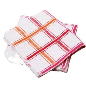 Cotton kitchen Towel with Check Design for Multi-purpose use Top Ranking Kitchen Towels Best Rated Customized Kitchen Towels...