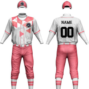 Custom Designed Plus Size Softball & Baseball Uniform Set High Quality <b>Fabric</b> for Adults Youth Sportswear with Embroidery - Product Image 3