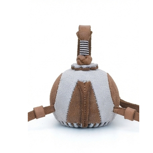 Custom Soft Leather Falconry Hood Portable <b>Foldable</b> Outdoor Hunting Equipment One Size All Seasons - Product Image 5