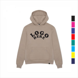 Sweat à capuche unisexe en coton 100% de haute qualité, personnalisé, pour l'hiver, écologique, lourd, avec logo personnalisé, tissu en molleton français - Product Image 1