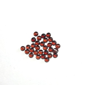 IGI Certified Natural <b>Red</b> Garnet Cabochon AAA Grade 2mm-3mm Semi-Precious Pear Shaped Gems Loose Gemstones for Jewelry Making - Product Image 1