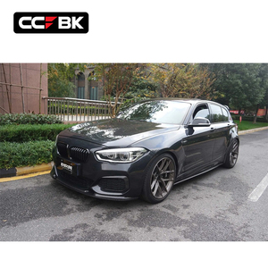 Para BMW <span class=keywords><strong>F20</strong></span> F21 M Sport LCI 120i 125i 135i 140i 2015-2019, alerón delantero de fibra de carbono seca estilo 3D, divisor de labio para parachoques - Product Image 3