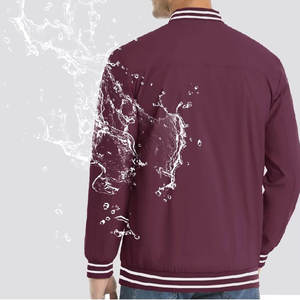 Chaqueta Bomber Personalizada para Hombre, Estilo Invernal, Nueva Colección, Tejido de Lona, Impermeable, Cortavientos, Estilo Universitario - Product Image 3