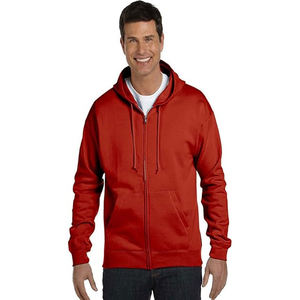 เสื้อฮู้ดมีซิปสำหรับผู้ชายกำหนดเองได้เหมาะสำหรับสตรีทฟิตเนสกีฬาและการสวมใส่ในชีวิตประจำวัน - Product Image 4