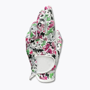 Gants de golf personnalisés OEM de haute qualité avec impression colorée, en cuir PU pour hommes, protection UV, imperméables, pour le sport - Product Image 5