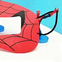 Housses jetables non tissées pour casques VR, motif super-héros Spider-Man, pour enfants
