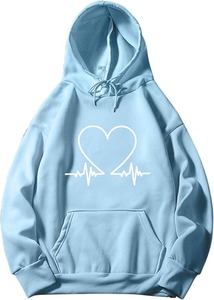 Sudadera con Capucha para Niñas, Cómoda, Nueva Llegada 2022, Diseño Encantador, 100% Algodón, Estampado Sólido para Otoño - Product Image 5