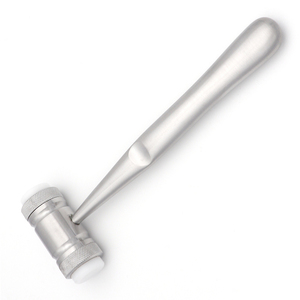 Martillo quirúrgico de acero inoxidable con mazo Mead de la mejor calidad con cabeza de plástico, herramienta de martillo ortopédico de elevación de huesos duros - Product Image 3